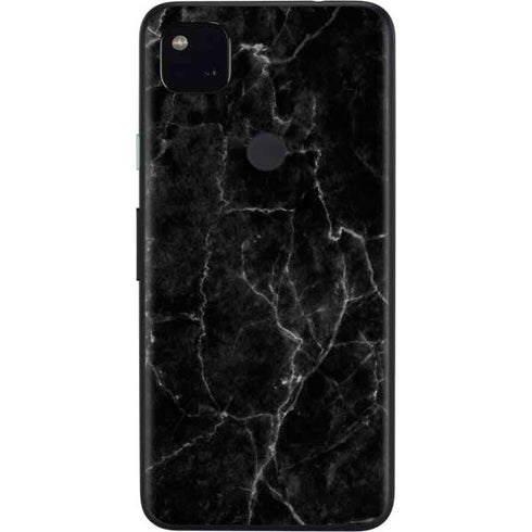 Black Marble Google Pixel 4a Skin